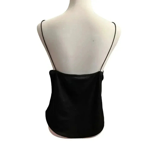 One step up NWT tank top black with heart appliqué 2X - Picture 4 of 5